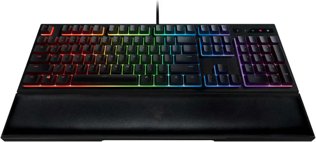 Alt view image 6 of 6 - Razer Ornata Chroma - RGB Mecha-Membrane Gaming Keyboard with Mid-Height Keycaps - RZ03-02040200-R3U1