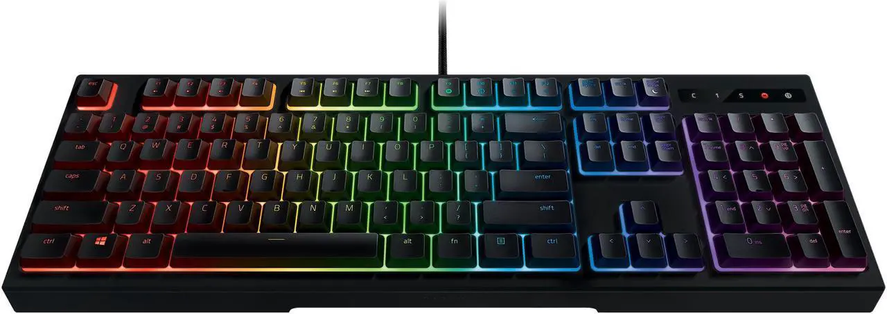 Alt view image 3 of 6 - Razer Ornata Chroma - RGB Mecha-Membrane Gaming Keyboard with Mid-Height Keycaps - RZ03-02040200-R3U1
