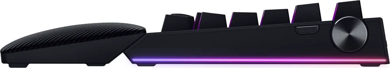 Alt view image 7 of 7 - Razer BlackWidow V4 Pro 75% Wireless Gaming Keyboard - Orange Tactile Switches, OLED Display, True 4K Hz Wireless, Bluetooth, Hot Swappable, Command Dial, Snap Tap, Chroma RGB, Wrist Rest - Black