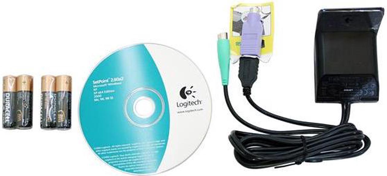 Alt view image 2 of 3 - Logitech 967692-0403 Beige & Black 105 Normal Keys 12 Function Keys RF Wireless Ergonomic Desktop Comfort Laser