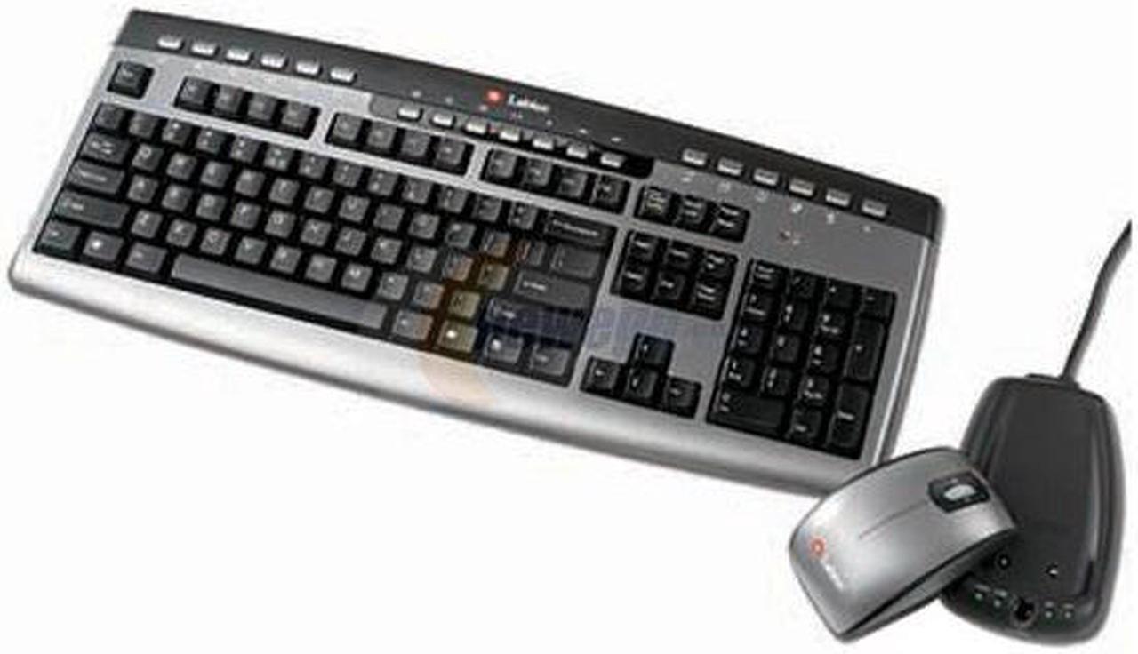 Main image of Labtec 967528-0403 Black & Silver 104 Normal Keys 19 Function Keys RF Wireless Standard Power Wireless Desktop Plus