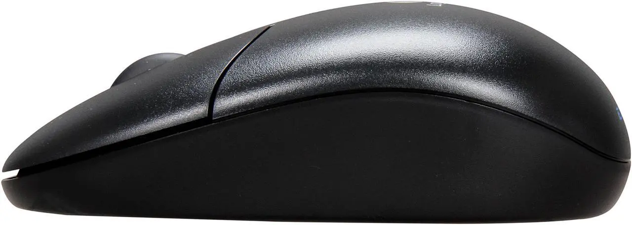 Alt view image 5 of 7 - Logitech Cordless Desktop EX 100 Black 102 Normal Keys USB RF Wireless Standard Keyboard and Mouse