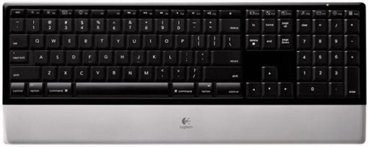 Alt view image 2 of 11 - Logitech diNovo Keyboard - Mac Edition