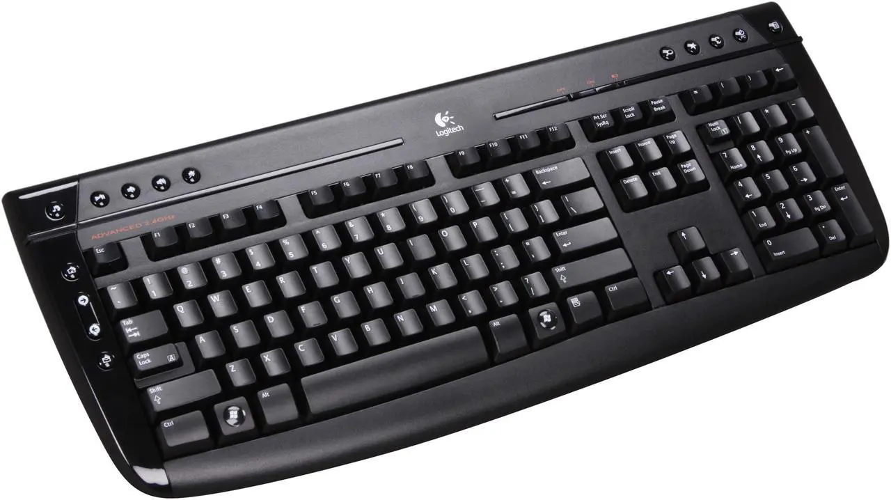 Main image of Logitech K320 Black 104 Normal Keys Wireless Standard Keyboard