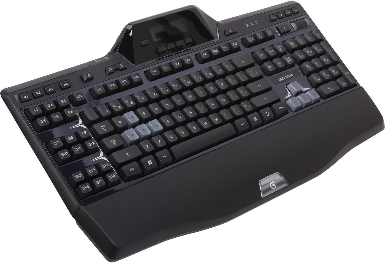 Main image of Logitech Recertified 920-004967 G510s Gaming Keyboard with Game Panel LCD Screen