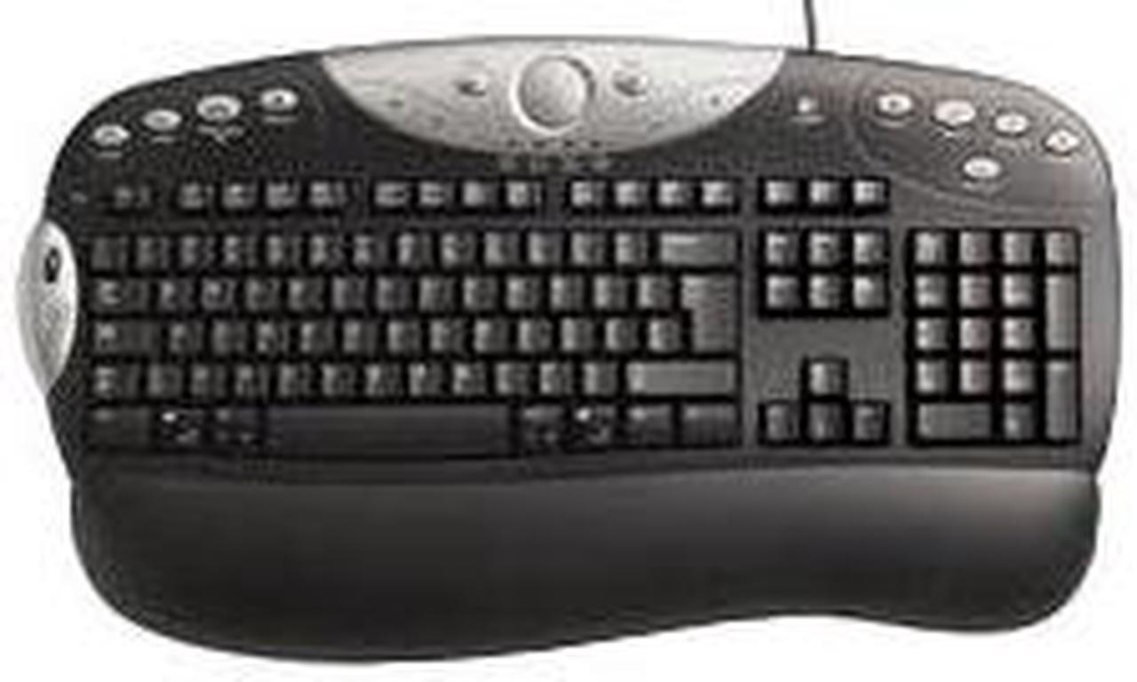Main image of Logitech Elite 967234-0403 Black 104 Normal Keys 19 Function Keys USB or PS/2 Wired Standard Keyboard