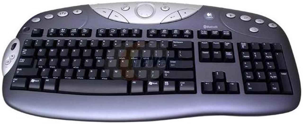 Main image of Logitech Cordless Desktop 967301-0403 Black 104 Normal Keys Function Function Keys Bluetooth Wireless Standard Keyboard