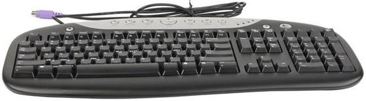 Alt view image 2 of 4 - Logitech Office Internet Pro 967453-0403 Black 103 Normal Keys 11 Function keys Function Keys PS/2 Wired Standard Keyboard - OEM