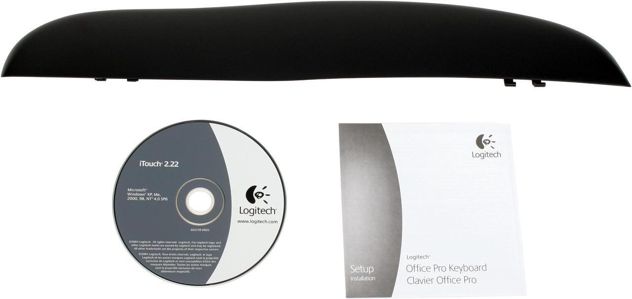 Alt view image 3 of 4 - Logitech Office Internet Pro 967453-0403 Black 103 Normal Keys 11 Function keys Function Keys PS/2 Wired Standard Keyboard - OEM