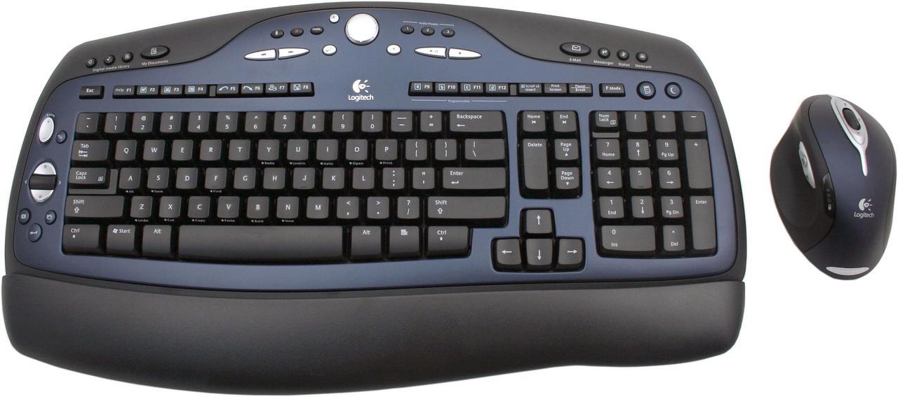 Main image of Logitech Cordless Desktop MX3100 967513-0403 2-Tone 102 Normal Keys 33 Function Keys RF Wireless Standard Keyboard