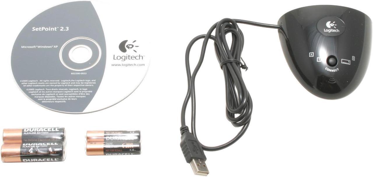 Alt view image 2 of 3 - Logitech UltraX Media Desktop 967498-0403 Black 104 Normal Keys 6 Function Keys RF Wireless Slim Keyboard - OEM