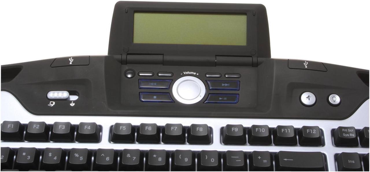 Alt view image 3 of 5 - Logitech G15 2-Tone 104 Normal Keys 34 Function Keys USB Wired Standard Keyboard