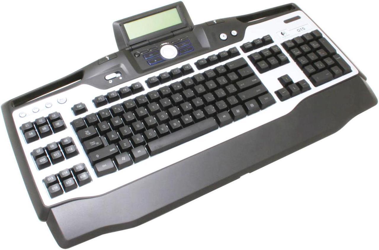 Main image of Logitech G15 2-Tone 104 Normal Keys 34 Function Keys USB Wired Standard Keyboard