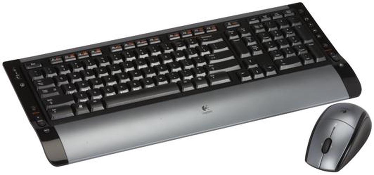 Main image of Logitech S 510 Silver/Black 104 Normal Keys 14 Function Keys RF Wireless Slim Cordless Desktop