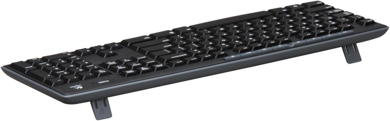 Alt view image 3 of 7 - Logitech Wireless Combo MK260 920-002950 Black 8 Hot Keys USB RF Wireless Standard Keyboard and Mouse