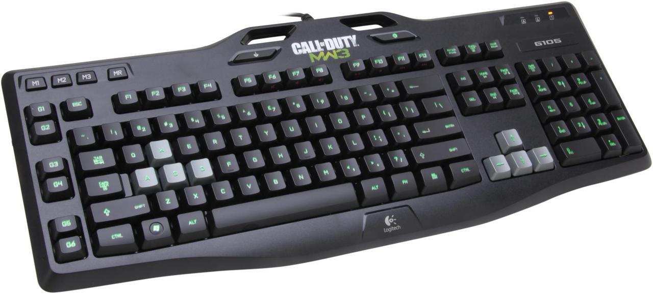 Main image of Logitech G105 Call of Duty: MW3 Edition Keyboard