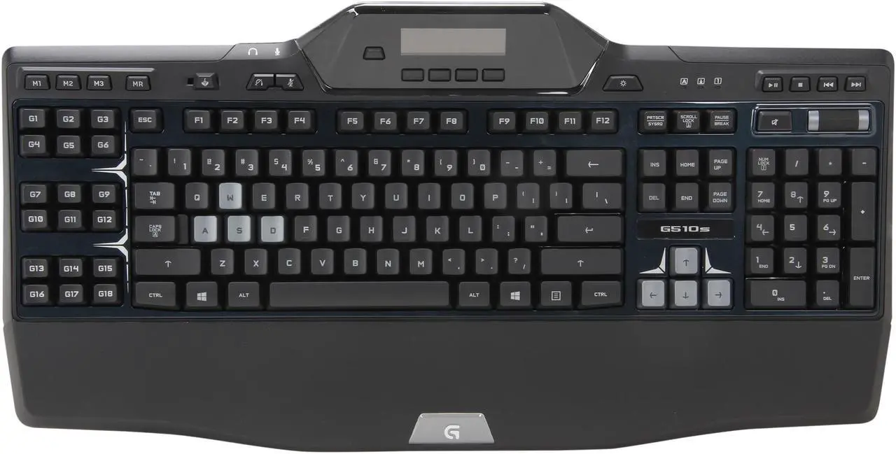 Alt view image 2 of 4 - Logitech G510s Illuminated USB Gaming Keyboard