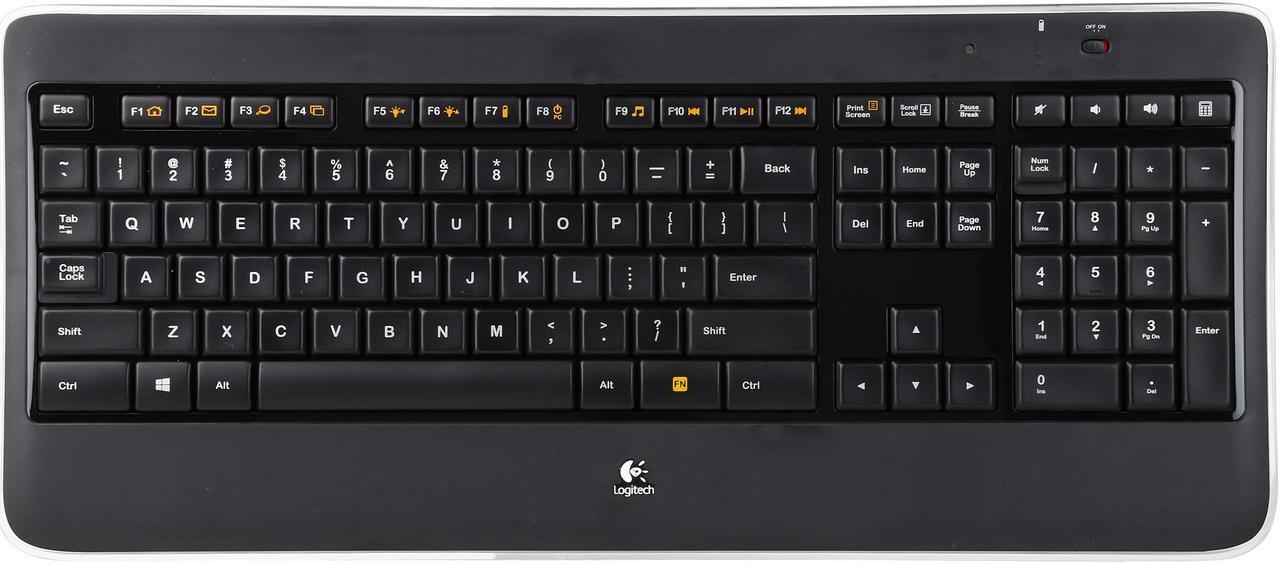 Alt view image 2 of 8 - Logitech Recertified 920-006237 MX800 Black USB RF Wireless Standard Performance Combo