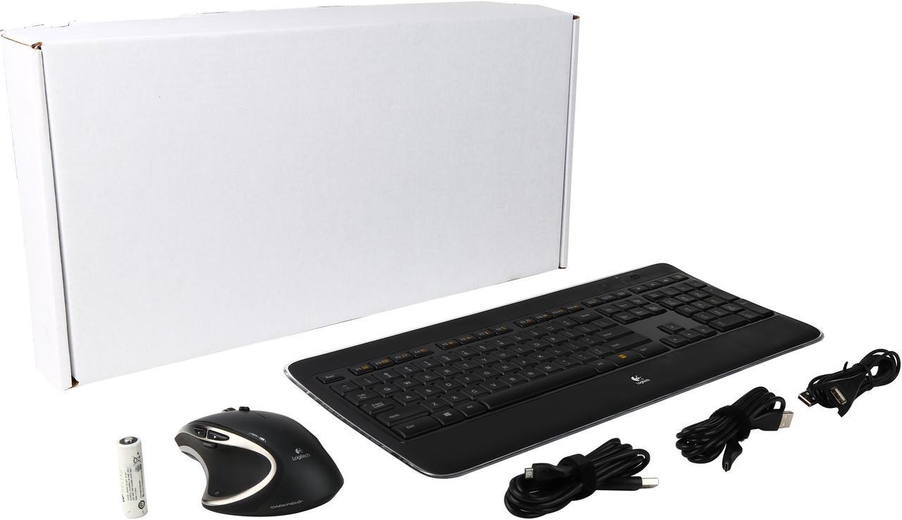 Alt view image 8 of 8 - Logitech Recertified 920-006237 MX800 Black USB RF Wireless Standard Performance Combo