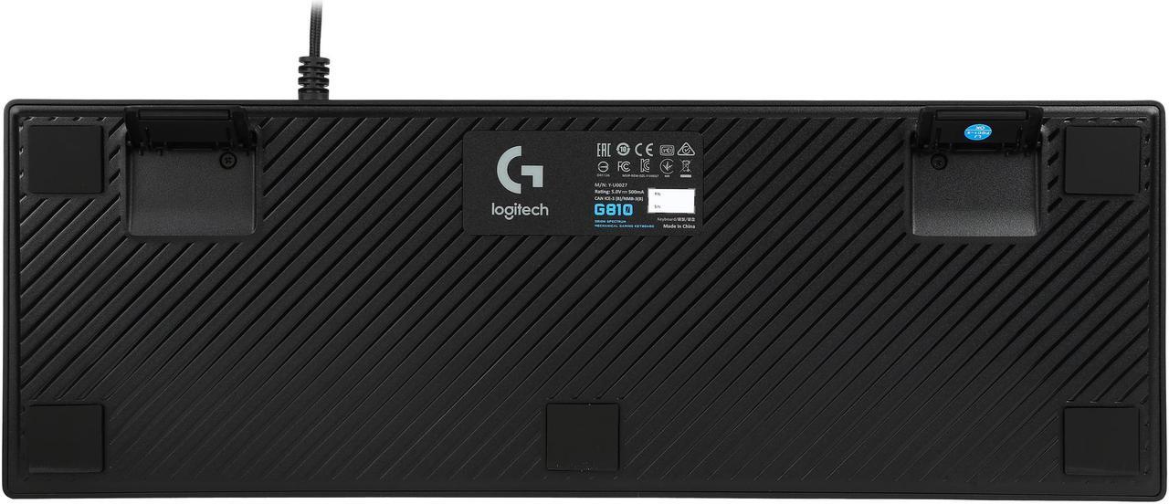 Alt view image 5 of 4 - Logitech G810 Orion Spectrum RGB Mechanical Gaming Keyboard