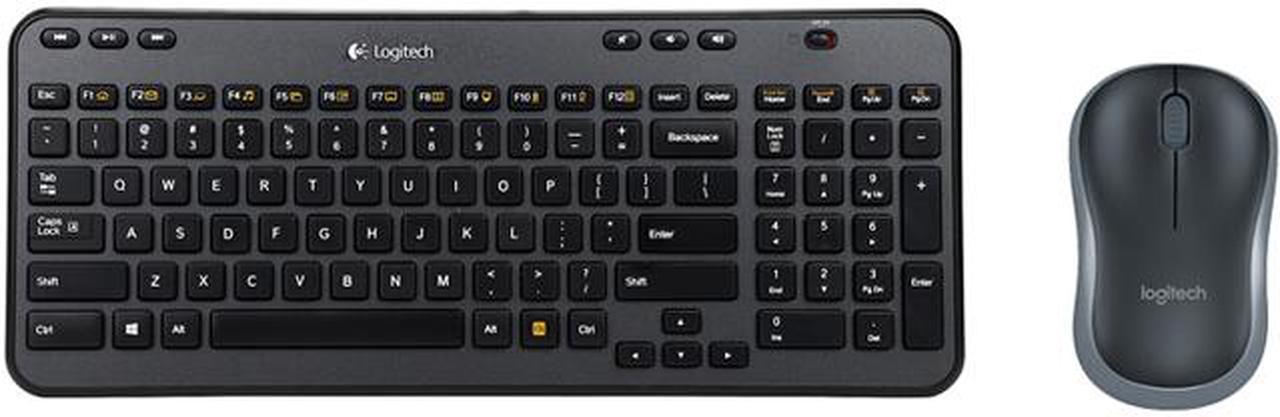 Logitech Recertified 920-003864 MK360 Keyboard (K360) and Optical Mouse, USB Unifying Wireless Combo