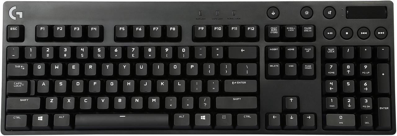Alt view image 3 of 6 - Logitech G610 Orion Red, Mechanical Gaming Keyboard with White LED