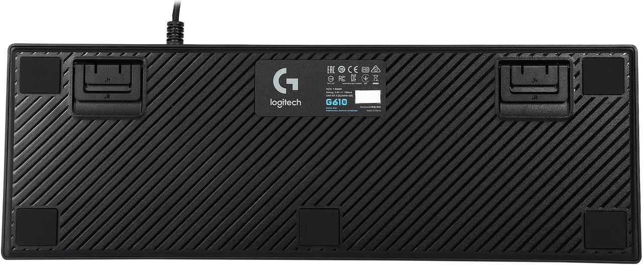 Alt view image 5 of 6 - Logitech G610 Orion Red, Mechanical Gaming Keyboard with White LED