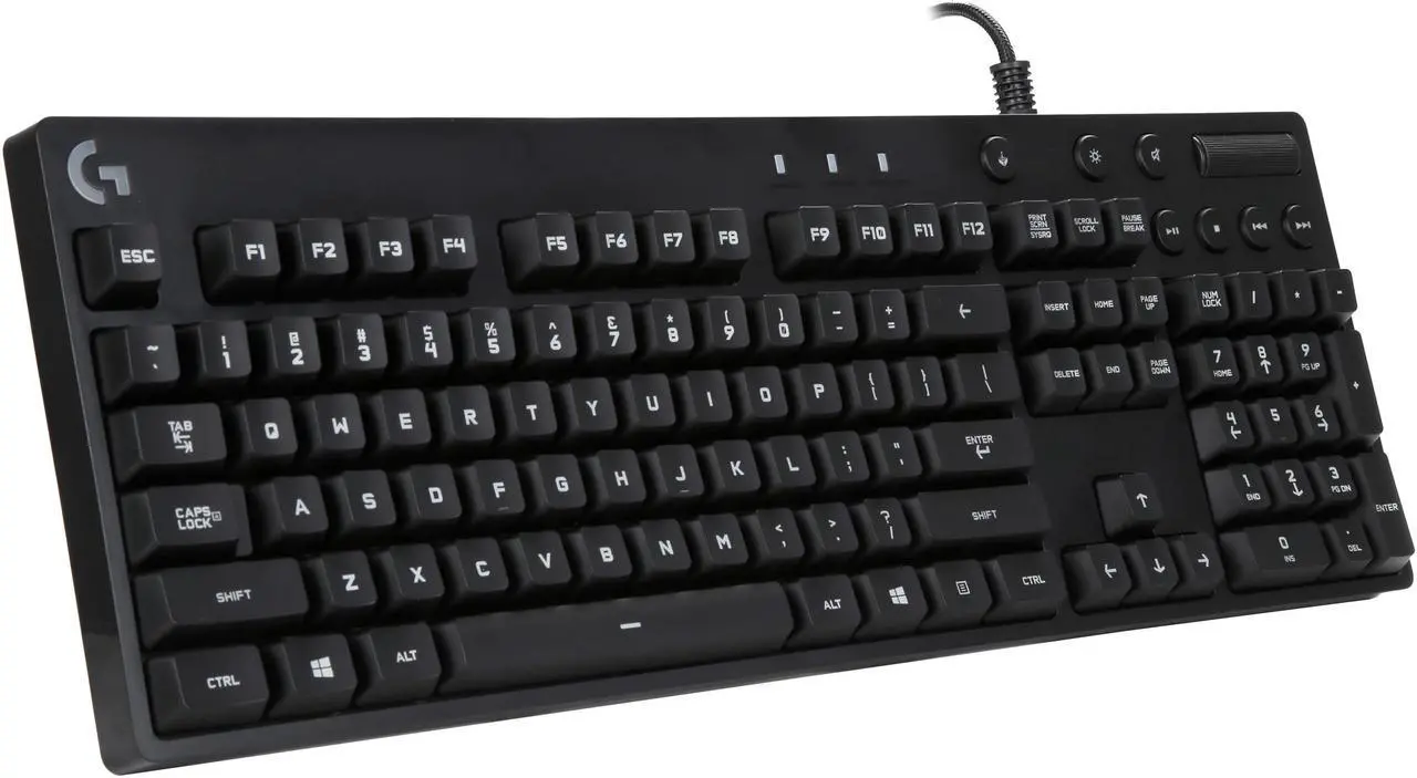 Alt view image 3 of 7 - Logitech Certified Refurbished (920-007739) G810 Orion Spectrum RGB-LED Romer-G Mechanical Key Gaming Keyboard