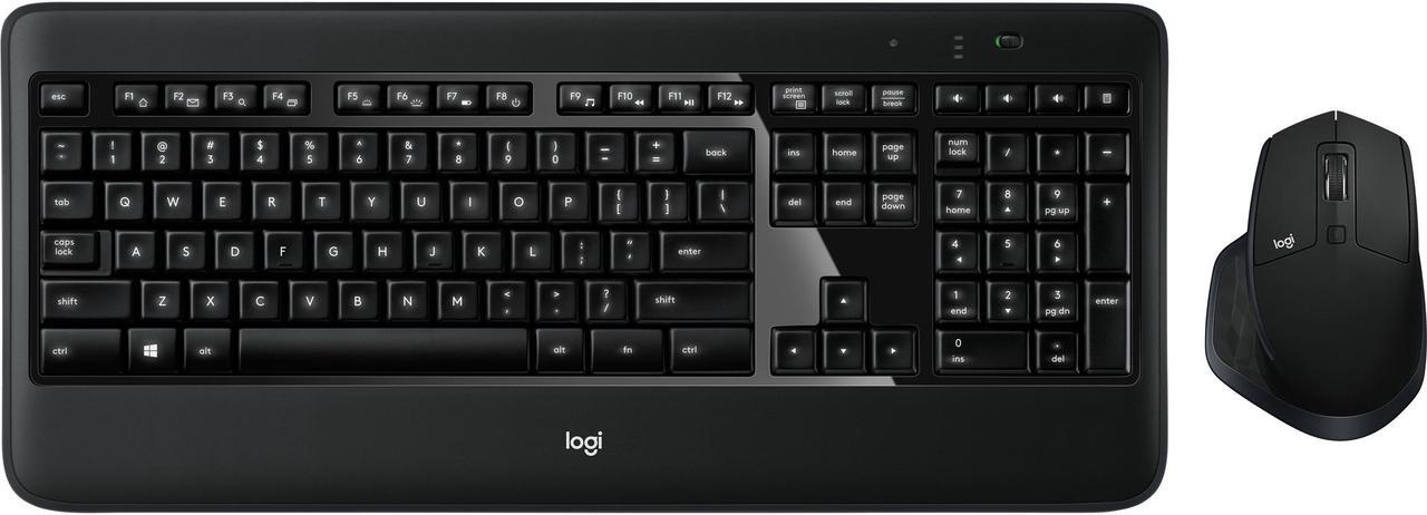 Main image of Logitech MX900 Black RF Wireless Keyboard & Mouse Combo - 920-008872