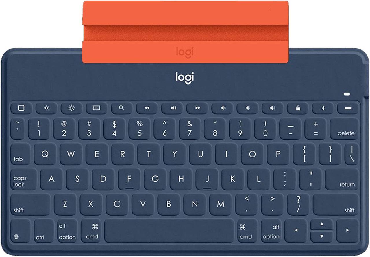 Logitech Keys-To-Go Ultra-light, Ultra-Portable Bluetooth Keyboard for iPhone, iPad, and Apple TV