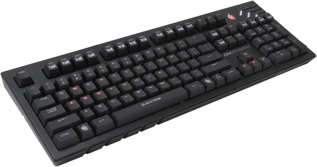Main image of CM Storm QuickFire Pro - Full Size Mechanical Gaming Keyboard with CHERRY MX Brown Switches and Backlit Gaming Keys