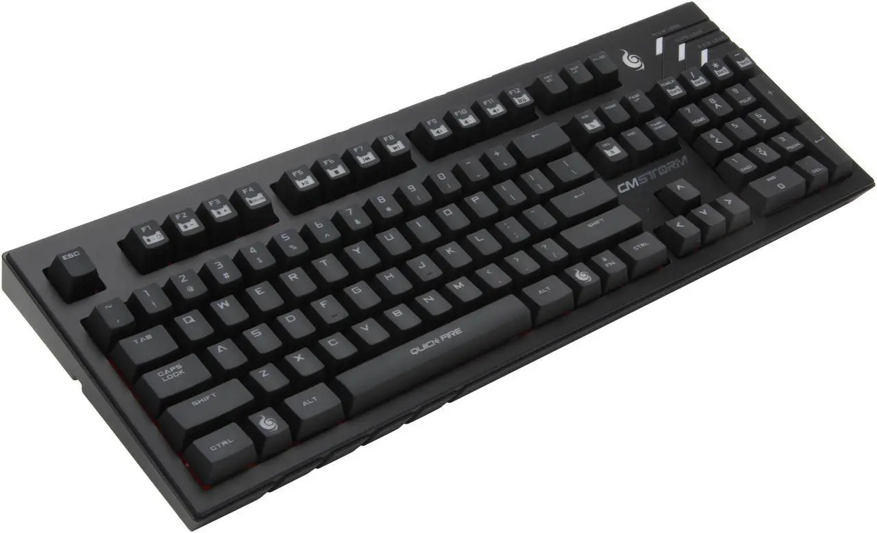 Main image of Cooler Master CM Storm QuickFire Pro Mechanical Gaming Keyboard CherryMX Red Switch USB