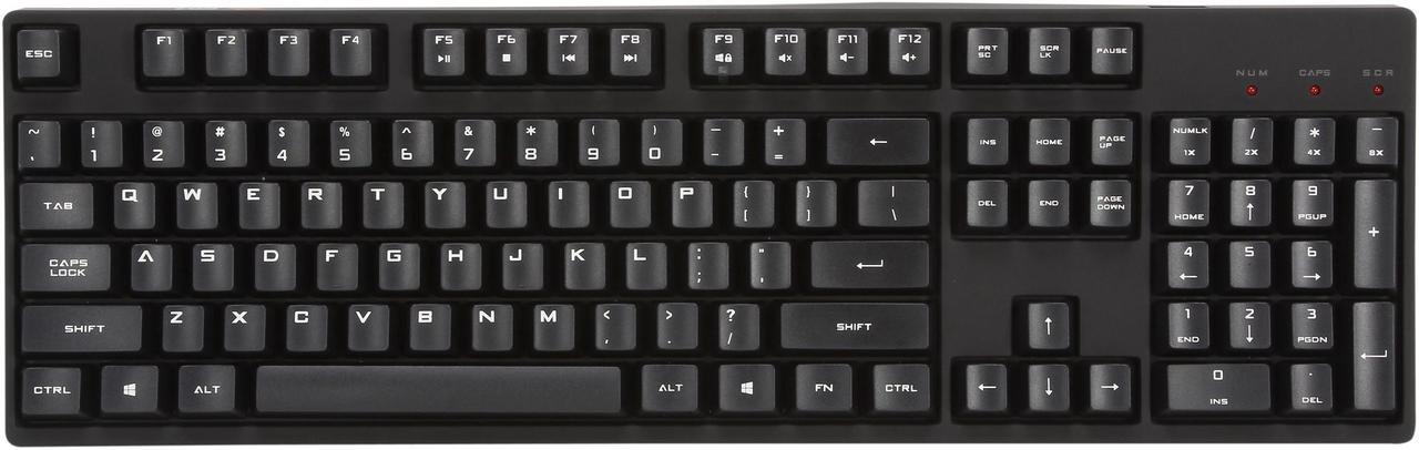 Alt view image 2 of 4 - CM Storm QuickFire XT - Full Size Mechanical Gaming Keyboard with CHERRY MX Brown Switches