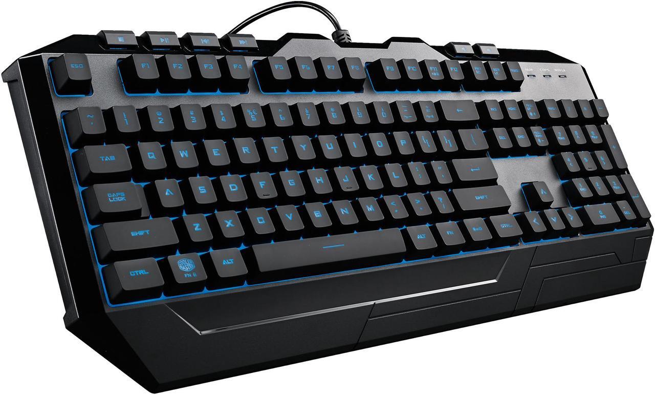 Alt view image 8 of 13 - Devastator 3 Gaming Combo with RGB Keyboard and Mouse Featuring Seven Different LED Color Options By Cooler Master