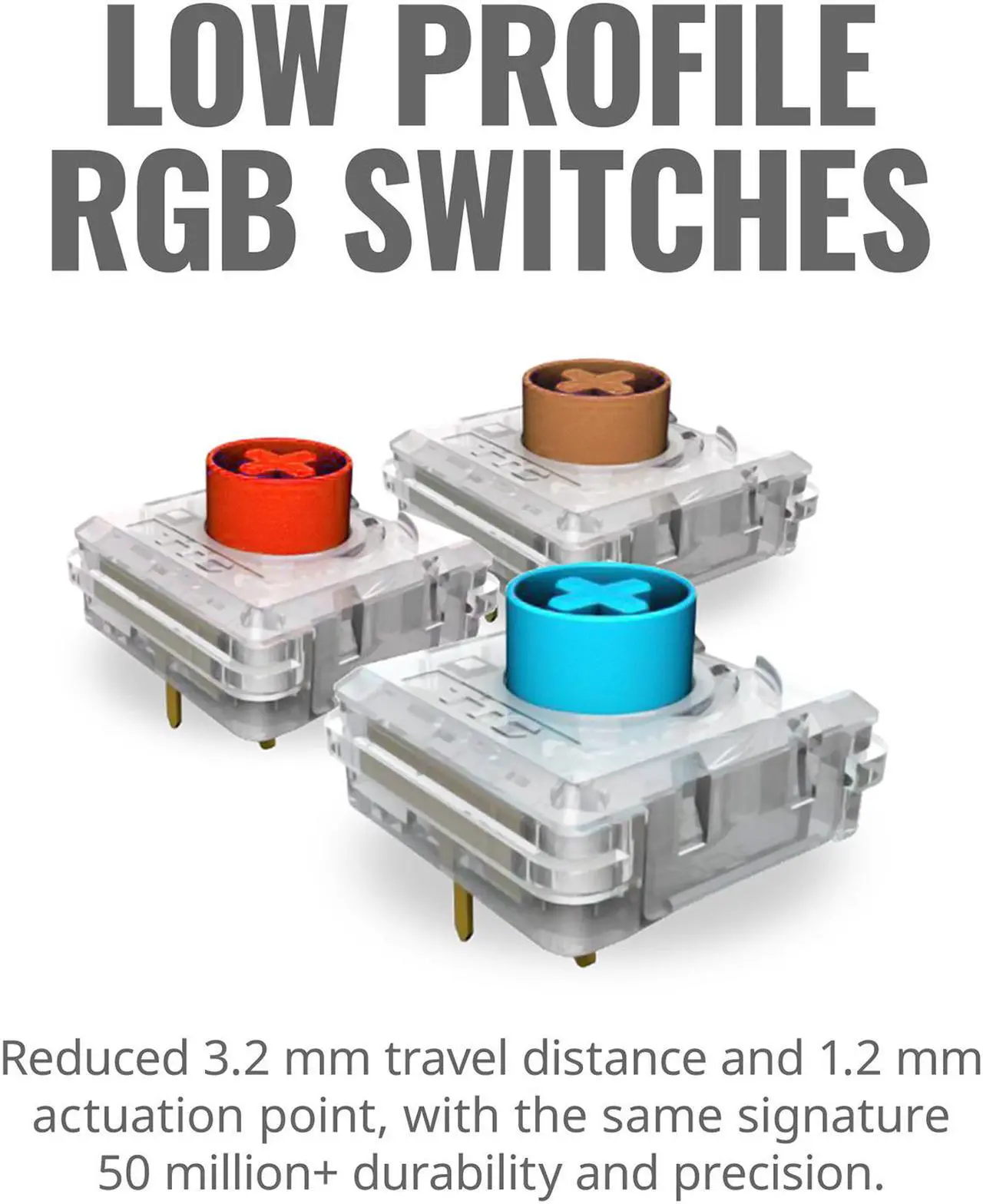 Alt view image 3 of 9 - Cooler Master SK622 Wireless 60% Mechanical Keyboard with Low Profile Red Switches, New and Improved Keycaps, and Brushed Aluminum Design