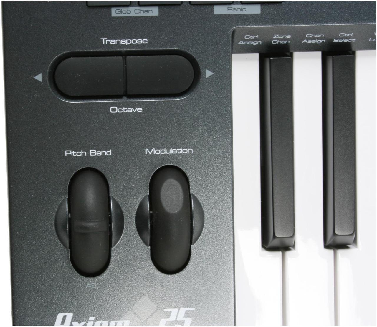 Alt view image 2 of 13 - M-AUDIO Axiom 25 Advanced 25-Key Semi-Weighted USB MIDI Controller