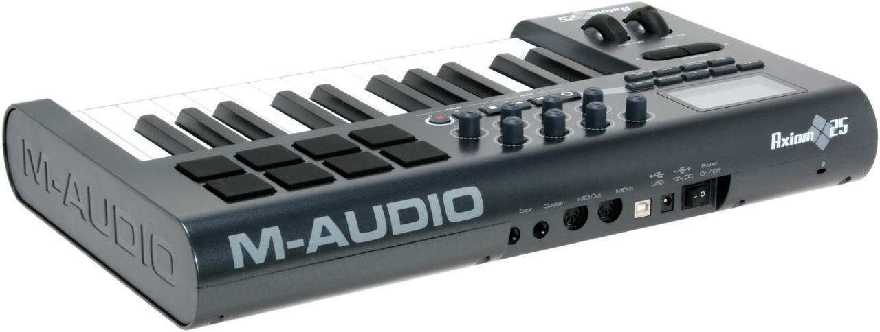 Alt view image 8 of 13 - M-AUDIO Axiom 25 Advanced 25-Key Semi-Weighted USB MIDI Controller