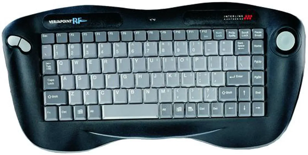 SMK-LINK VersaPoint VP6210 RF Wireless Keyboard and Built-in Mouse ...