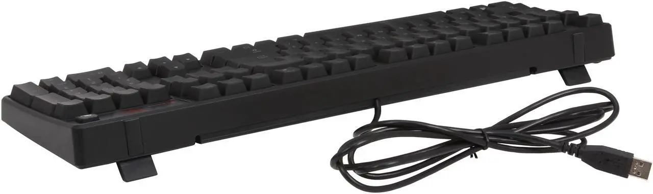 Alt view image 3 of 4 - Thermaltake Tt eSports Poseidon Z Illuminated Mechanical Gaming Keyboard - Blue Switches