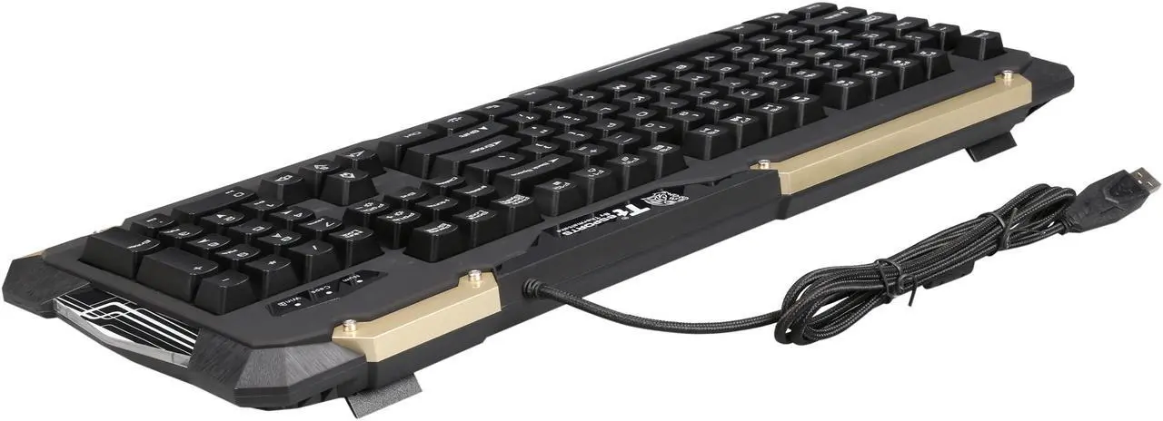 Alt view image 4 of 9 - Thermaltake Tt eSports Commander Gaming Keyboard and Mouse