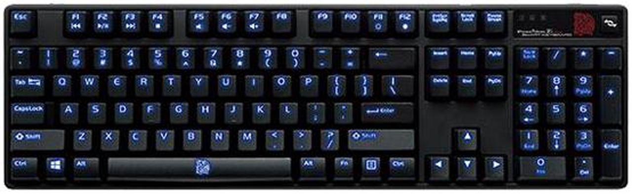 Alt view image 2 of 7 - Tt eSPORTS KB-PZP-KLBLUS-01 Poseidon Z Plus BLUE SWITCH mechanical Gaming Keyboard