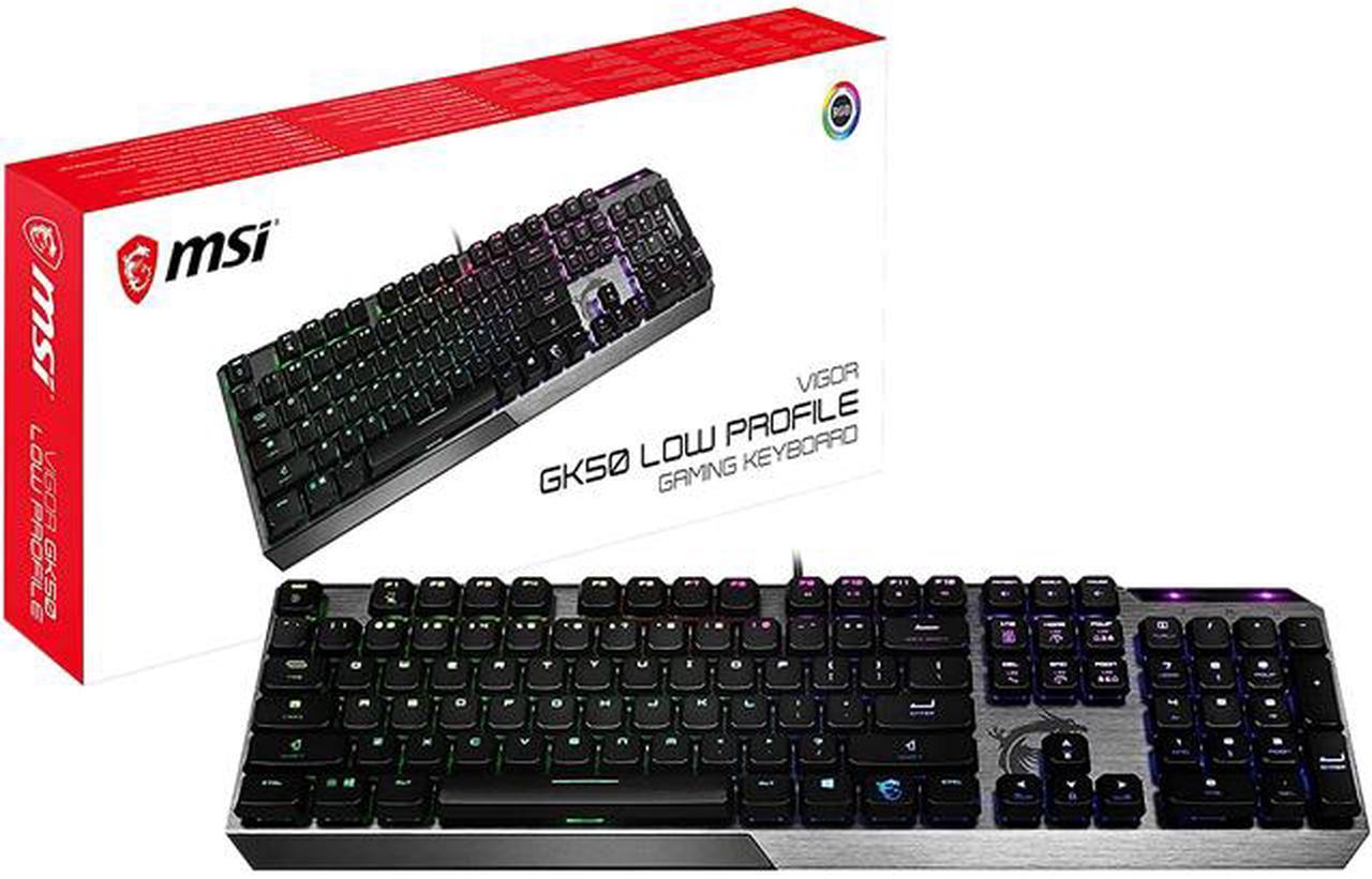 MSI Vigor GK50 Low Profile Gaming Keyboard