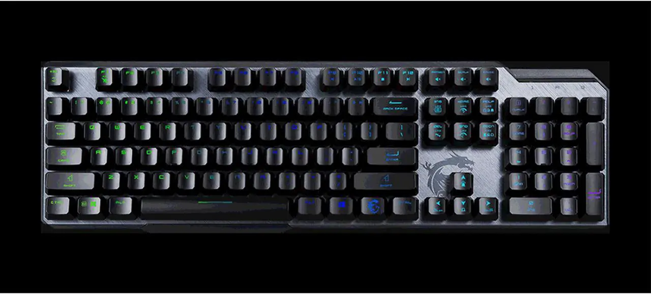 Alt view image 2 of 8 - MSI VIGOR GK50 ELITE BOX WHITE Gaming Keyboard