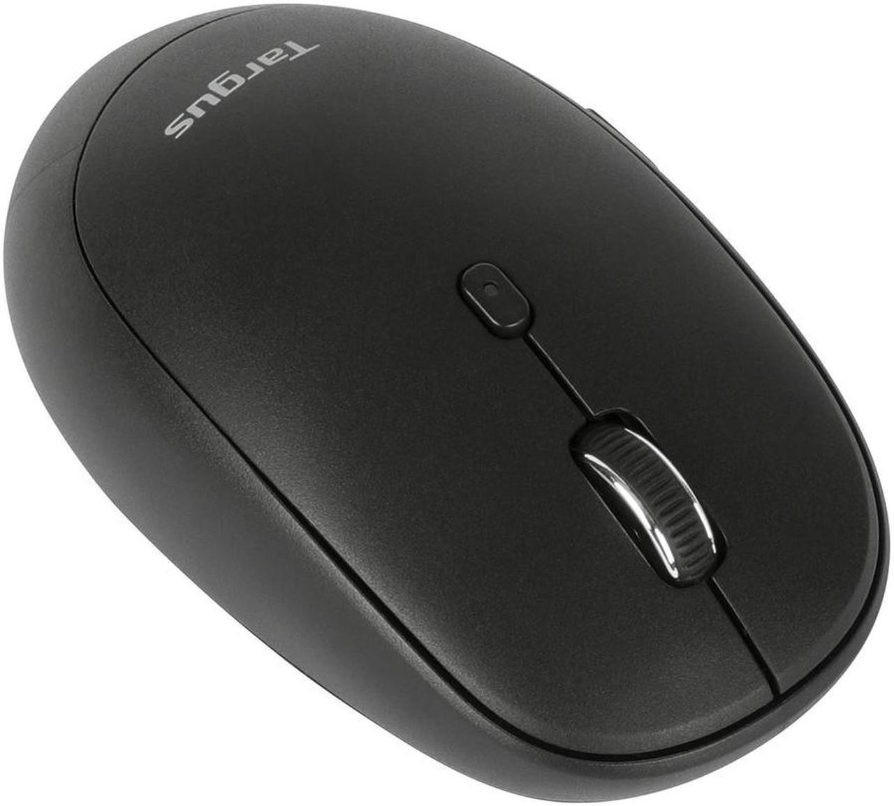 Alt view image 8 of 8 - Targus AKM619AMUS Keyboard & Mouse - Wireless Bluetooth 5.1 Keyboard - Black - Wireless Bluetooth Mouse - Optical - 2400 dpi - 2 Button - Scroll Wheel - Black - AAA - Compatible with PC, Mac