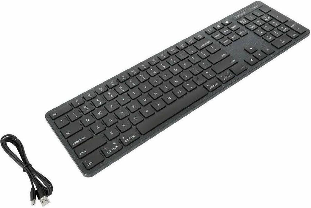 Alt view image 11 of 14 - Targus Full-Size Wired EcoSmart Keyboard