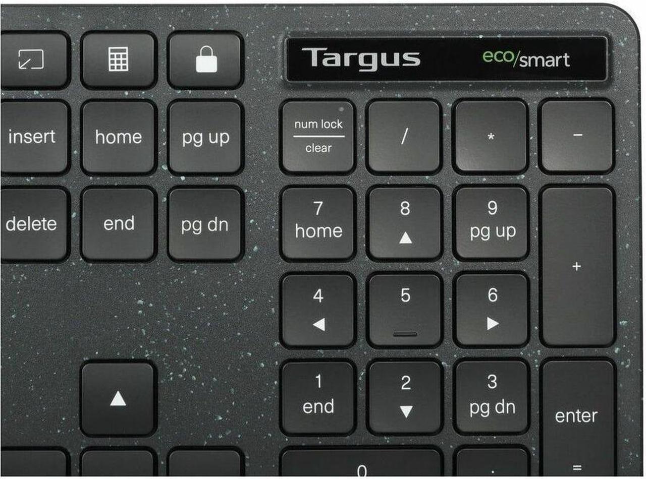 Alt view image 4 of 14 - Targus Full-Size Wired EcoSmart Keyboard