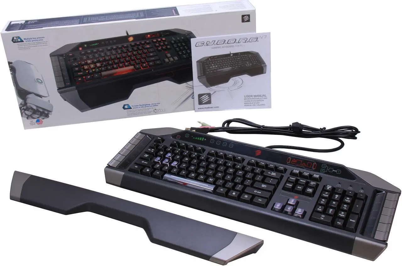 Alt view image 5 of 5 - Mad Catz MCB43107N0B2/04/1 V.7 Keyboard