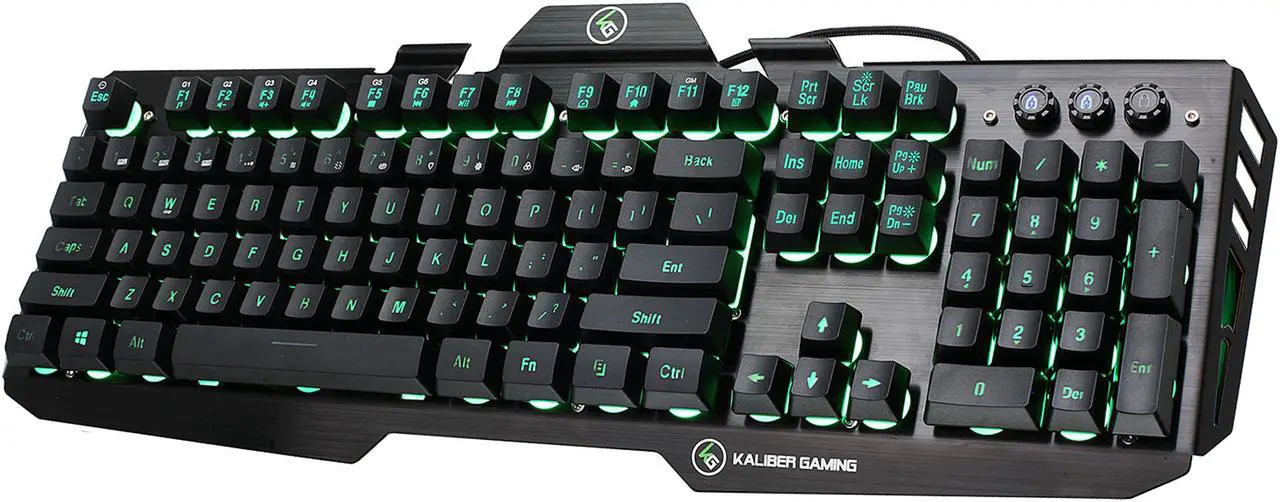 Alt view image 2 of 4 - IOGEAR GKB704D Kaliber Gaming HVER Gaming Keyboard with RGB