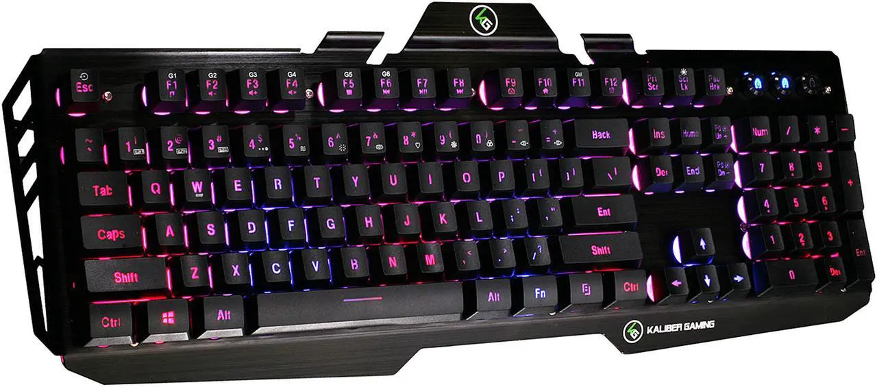 Alt view image 4 of 4 - IOGEAR GKB704D Kaliber Gaming HVER Gaming Keyboard with RGB