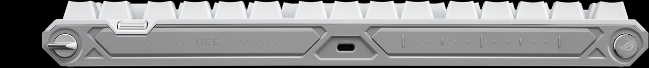 Open Box: ASUS ROG Falchion Ace 75 HE Wired Analog/Hall Effect Gaming Keyboard 75% TKL, USB, Hot Swappable HFX V2X Magnetic Switch, Rapid Trigger, 8KHz Polling, PBT Keycap, Carry Case, Web-based Config - White - Newegg.com - Open Box condition - Image 22
